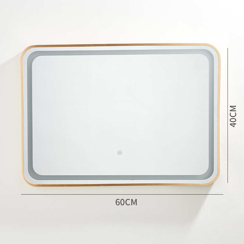 镜欧风化妆镜卫生间民家用北多功能浴室镜子宿方形卧室酒店梳妆台