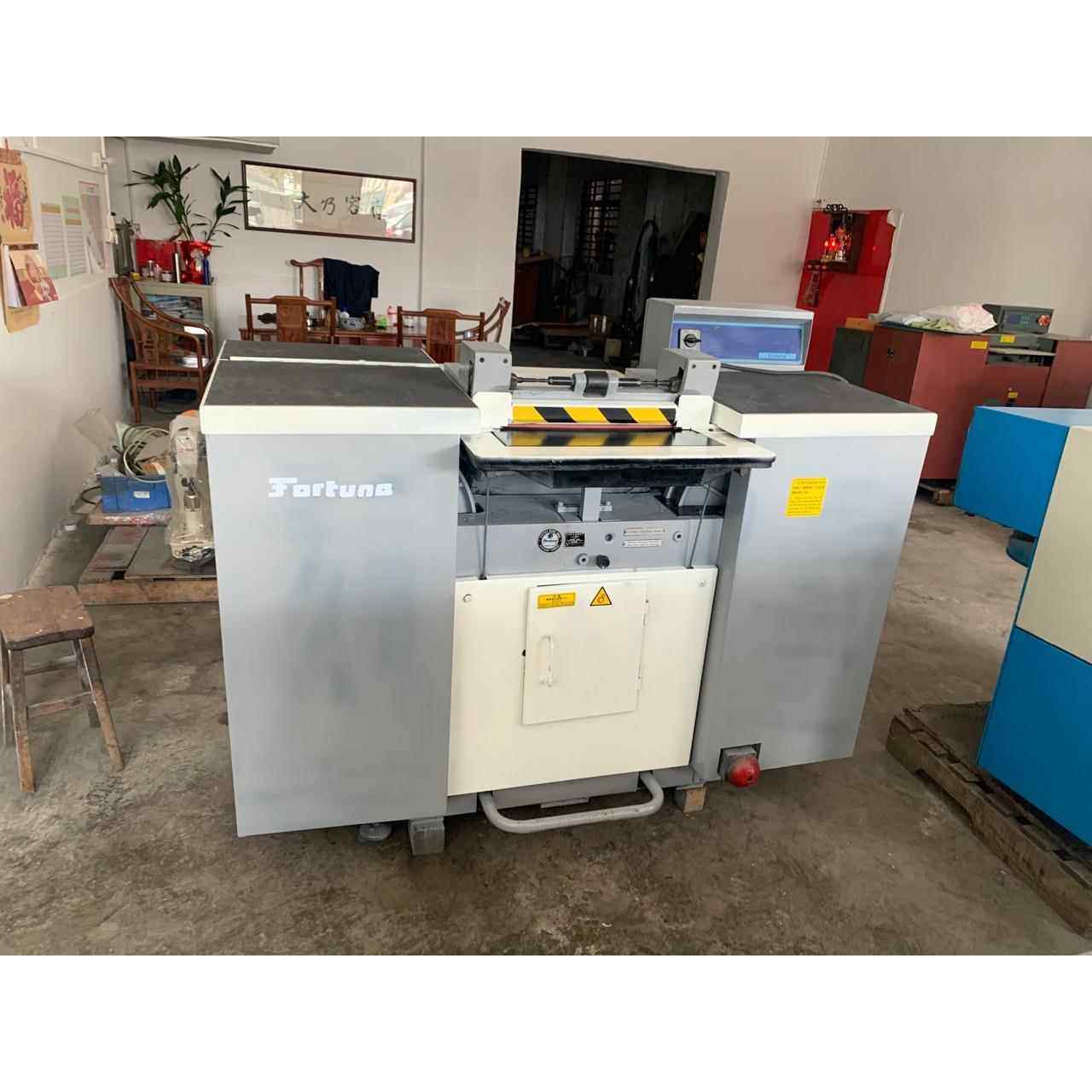 德国FORTUNA400橡胶开片机 削薄机 大铲机 中古片皮机翻新