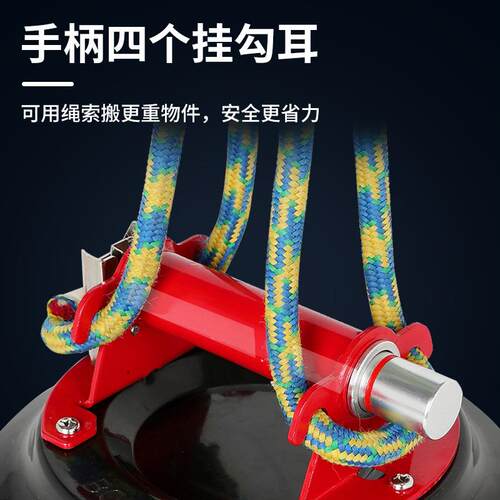 真空抽气吸盘 玻璃吸提器瓷砖地砖真空气泵抽气大吸盘搬运工具