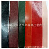 0mm.芯鞋 光面身箱包厚 子透材料可 软色 订染3.植鞣毛孔2细腻皮5