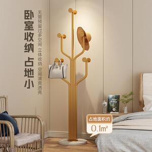 轻衣超兴树杈帽架落地卧室内铁艺衣架家理用奢厅网红挂包架大石客