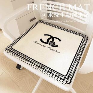 高档高档加厚防滑软垫通用暖毛绒坐垫205新方形坐垫