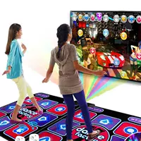 Trò chơi chăn Dance TV 2018 mới hướng dẫn ánh sáng đôi 3D rung chạy cơ thể cộng với - Dance pad tham nhay