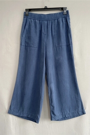 美单大码女裤春夏天丝牛仔九分裤阔腿裤tencel ankle wide pants