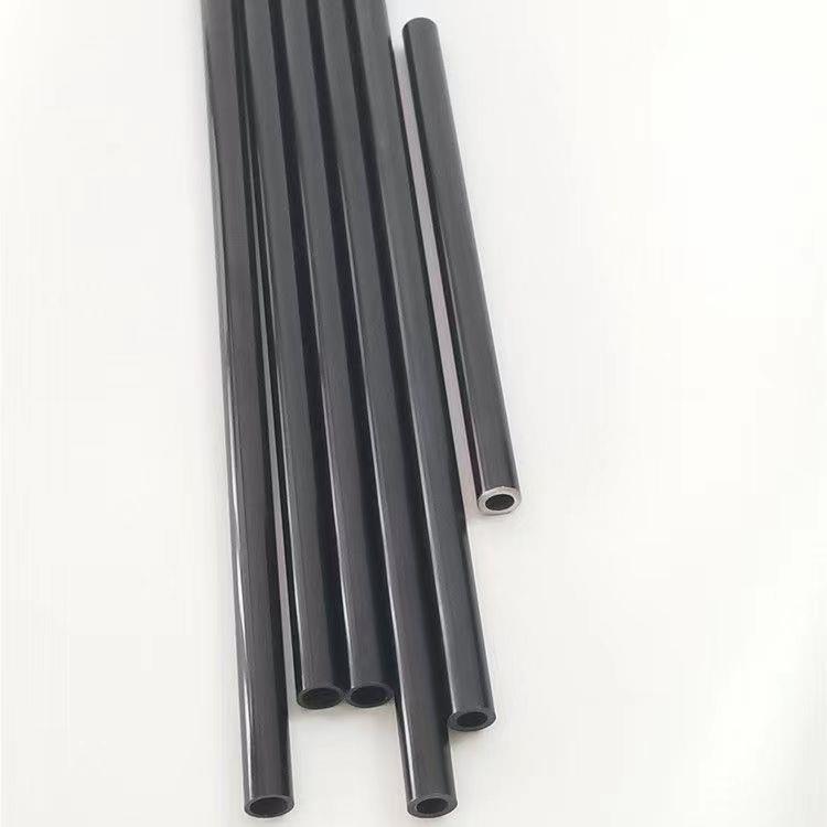 6063铝合金圆管 黑色阳极氧化铝管 空心铝管高品质耐用加工定制