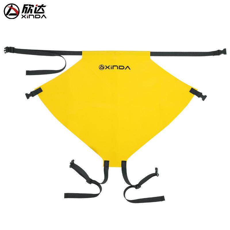 欣达户外攀岩探洞PVC防水耐磨屁兜安全带屁垫护垫溯溪速降装备