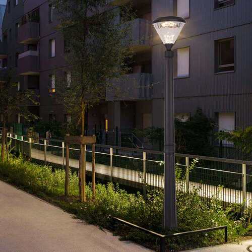 户外led太阳能庭院 头公园花园市政程道灯路照明别墅双Y3003工头