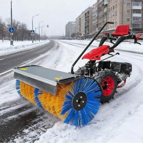 三合一手推式扫雪机全齿轮抛雪机小区除雪铲学校手扶式清雪机