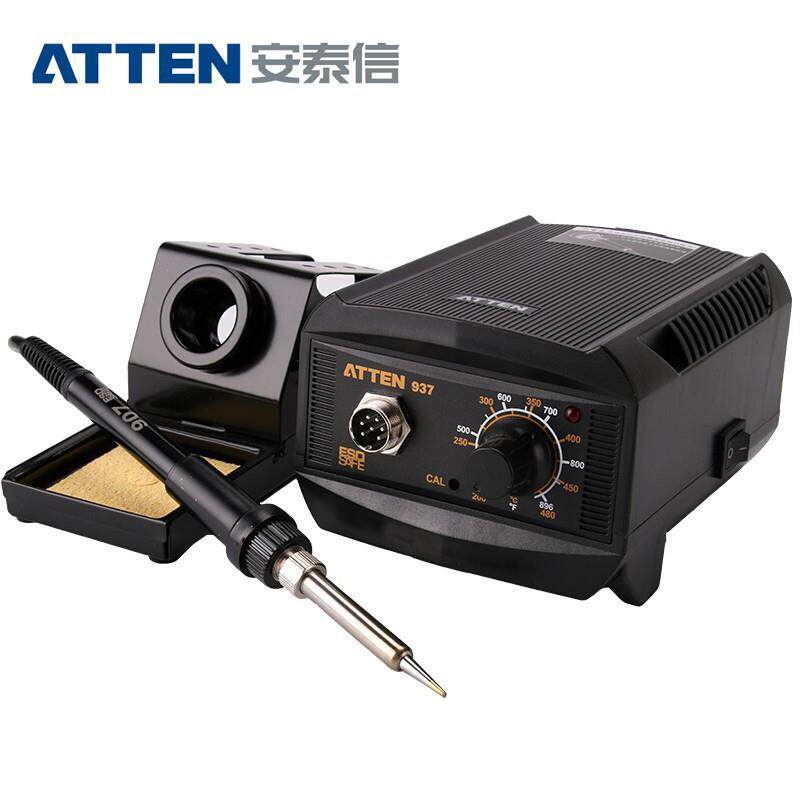 安UOT信ATT泰EN)AT939内热式恒温可(烙调烙铁焊台陶瓷发热芯铁60W