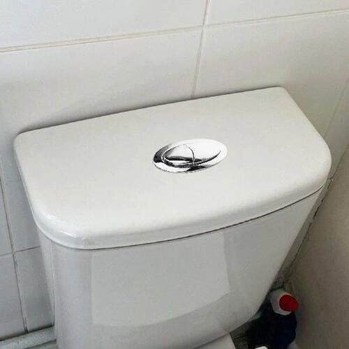 2 Pcs Water Tank Toilet Flush Button Handle Replacement Kit