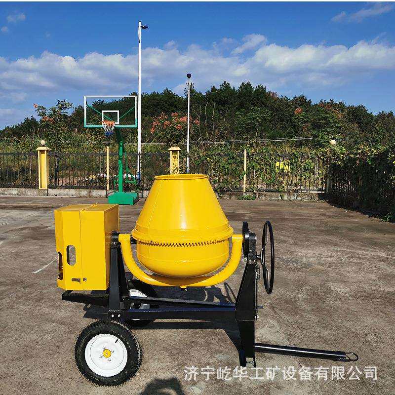 厂家供应工程建筑滚筒式拌料机混凝土小型移动式柴油搅拌机