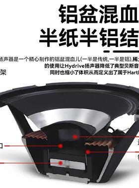 Hartk用eD1525H5075电贝司音箱出BASS*贝斯演专音响15瓦75W