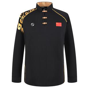 正品祥训练服长袖上衣春牛奶丝太武术云服女装成人练功服秋男极拳