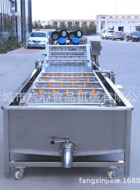 果蔬气泡FX-600洗机 不洗锈钢气清 泡清洗机喷淋式蔬菜清机全自动