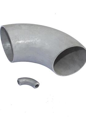 304/316不锈钢弯0251不锈钢三通不钢锈翻头边工业级焊L接冲压弯头