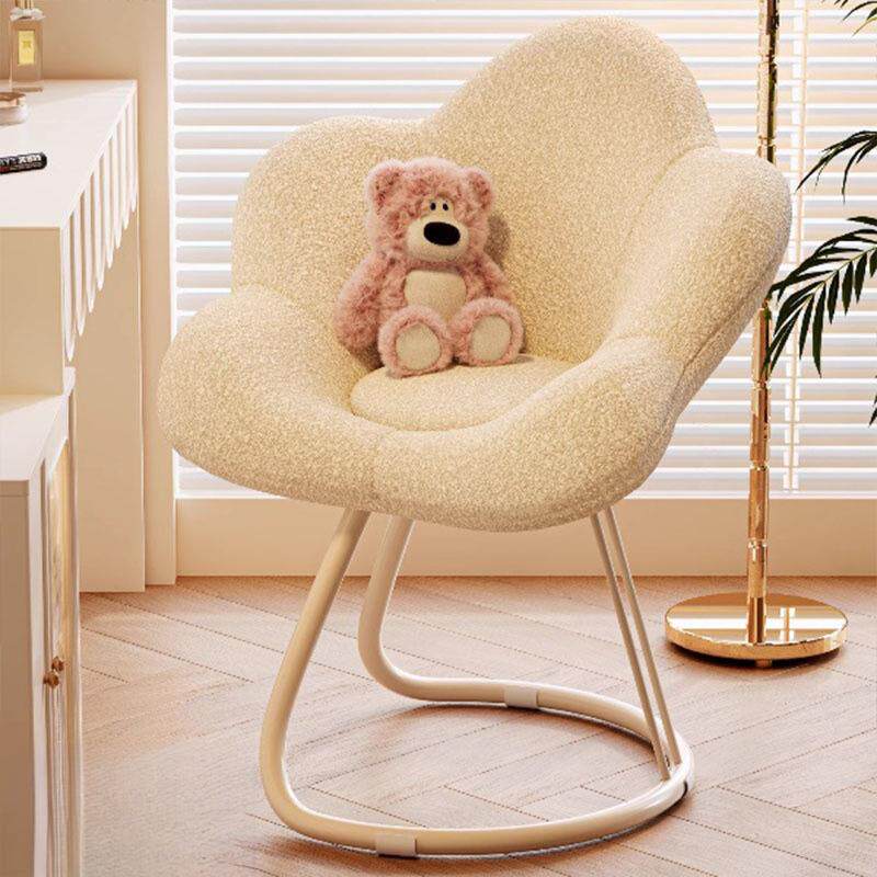 网红家用化妆椅靠背梳妆台椅子风奶油凳子卧室宿舍可旋转的家具凳