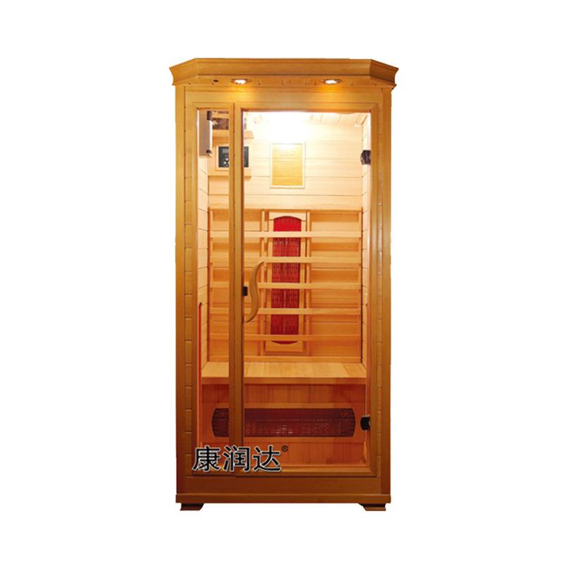 厂家远红外光波浴房系列KRD-1001S进口加拿大铁杉木桑拿房