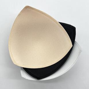 亚马逊Temu热卖 三角形加厚胸垫瑜伽服裹胸文胸调整换洗锁边胸垫