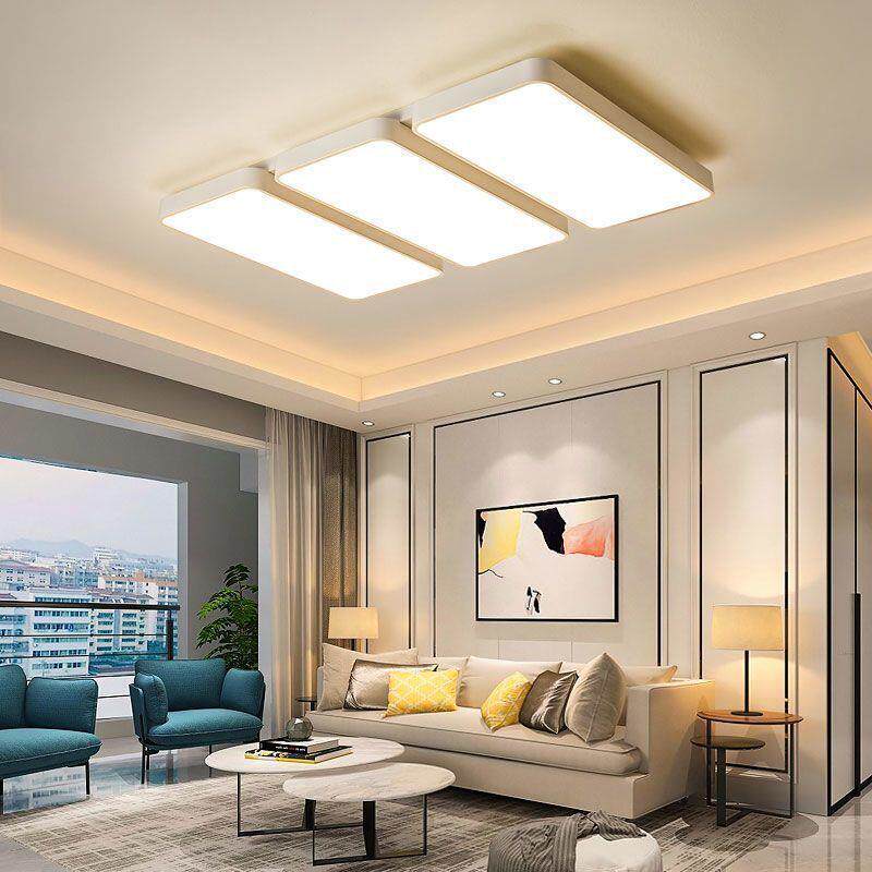 客厅主灯简约现代大气2025年新款灯具家用大灯大厅卧室led吸顶
