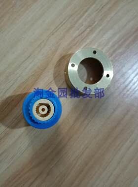平头阀芯手柄锁紧螺母四孔粗丝铜螺帽电热水龙头外壳配件内丝34mm