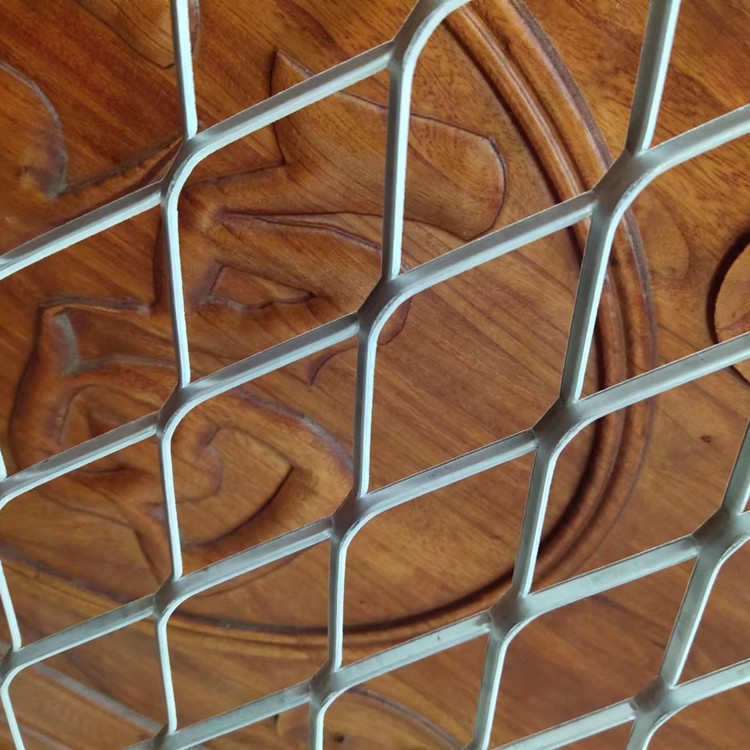 金属板网拉伸网建筑用防护网304不锈钢筛网铝板装饰网菱形钢板网