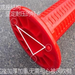 不锈钢反光分道体各类型路障警示柱pu抗压高回弹交通防撞立柱
