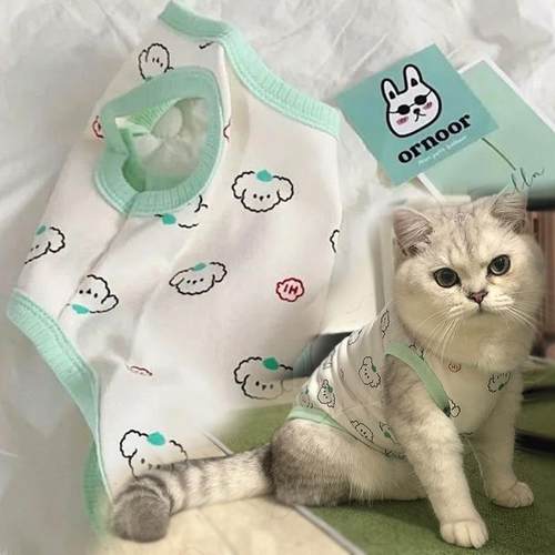跨境宠物衣服背心猫猫咪雪纳瑞比熊博美贵宾泰迪小型幼犬宠物服饰