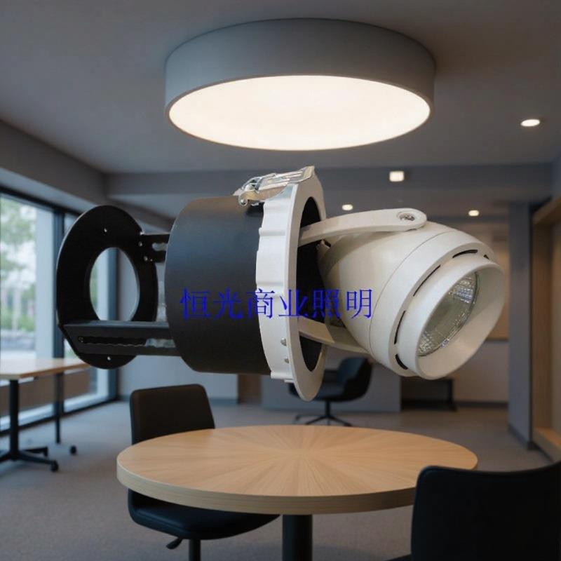 24W拉伸COB象鼻灯30w厨柜展厅照明led灯具商业广场照明灯具可调光