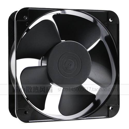 JD-A18060H2BL 220V 0.38A FANEC机柜金属散热风扇耐高温