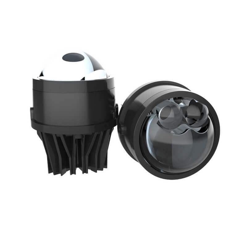 新款3寸双光led雾灯汽车雾灯45W-76W雾灯双光透镜白光
