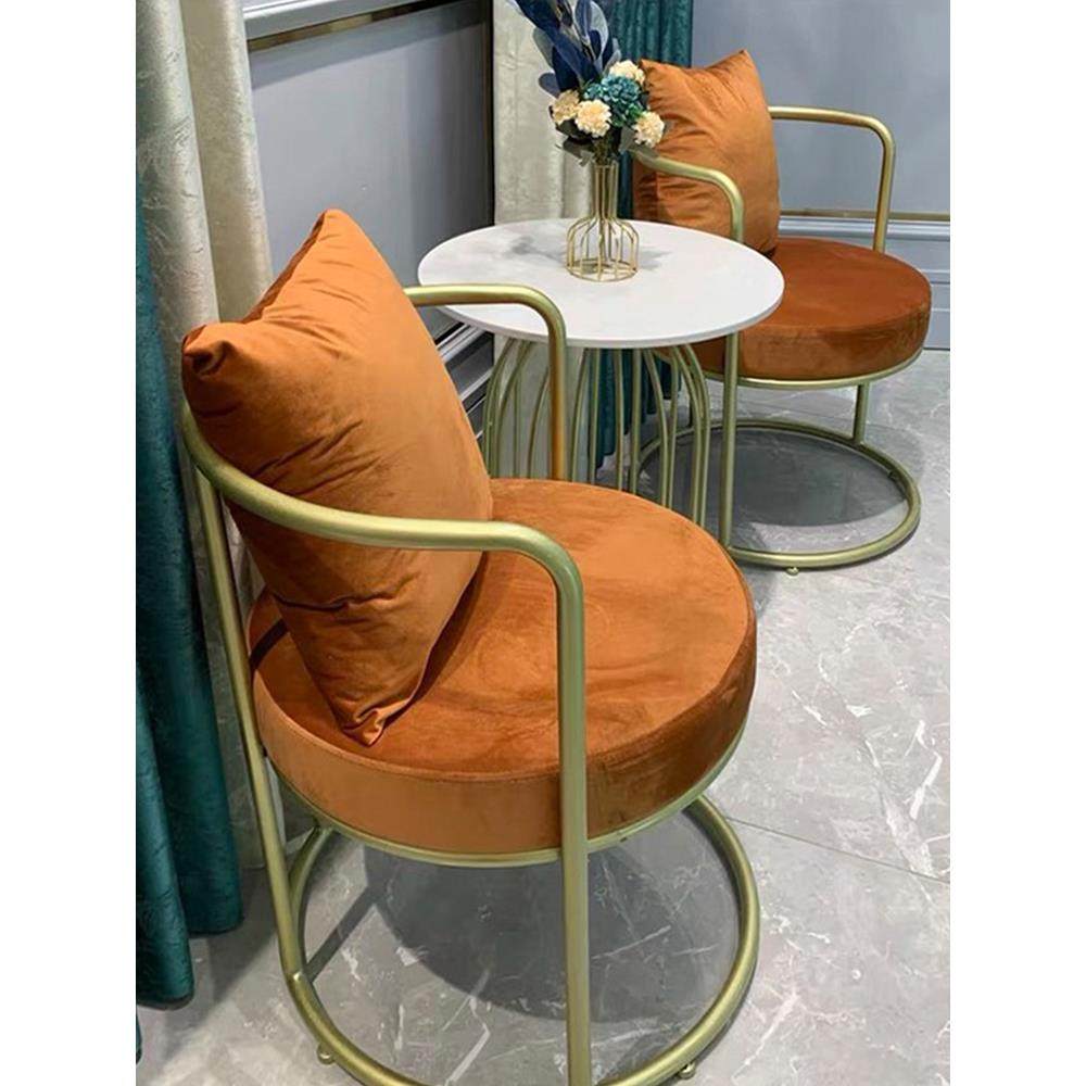 网红阳台桌椅组合酒店休闲接待洽谈民宿小户型铁艺沙发椅一桌两椅,住宅家具,铁艺沙发,淘宝优惠券,粉丝福利购,淘宝优惠卷