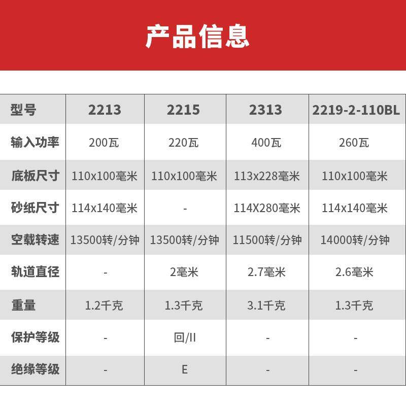 大有小型打沙纸打磨砂纸机腻子木工抛光工具电动平板砂光机2213