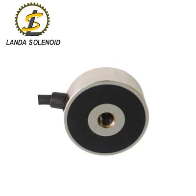 兰达厂家直销直流小型吸盘式电磁铁H4921圆形门吸专用电磁铁吸盘
