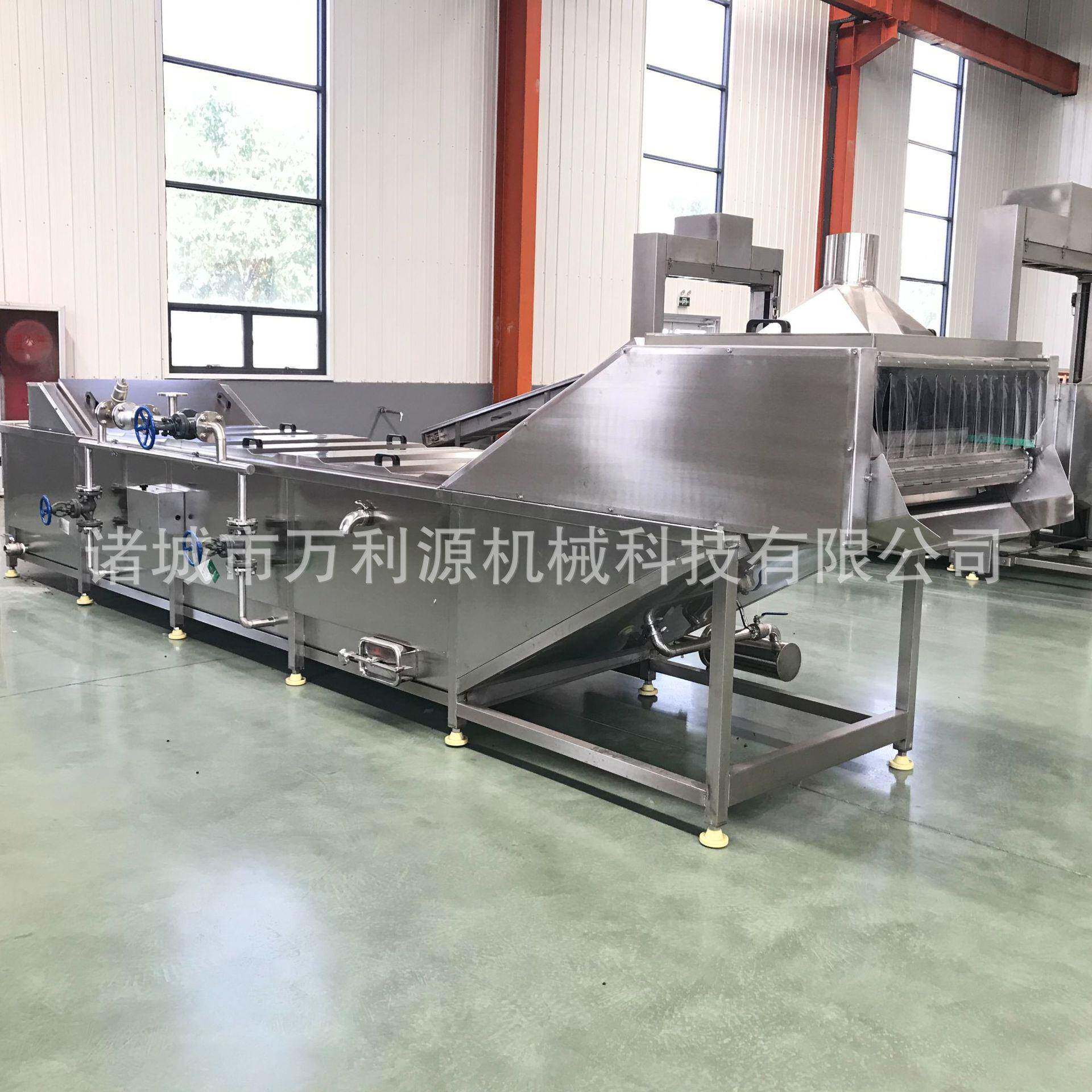 全自动水浴巴氏杀菌机断开式黄桃罐杀菌冷却线温度可调