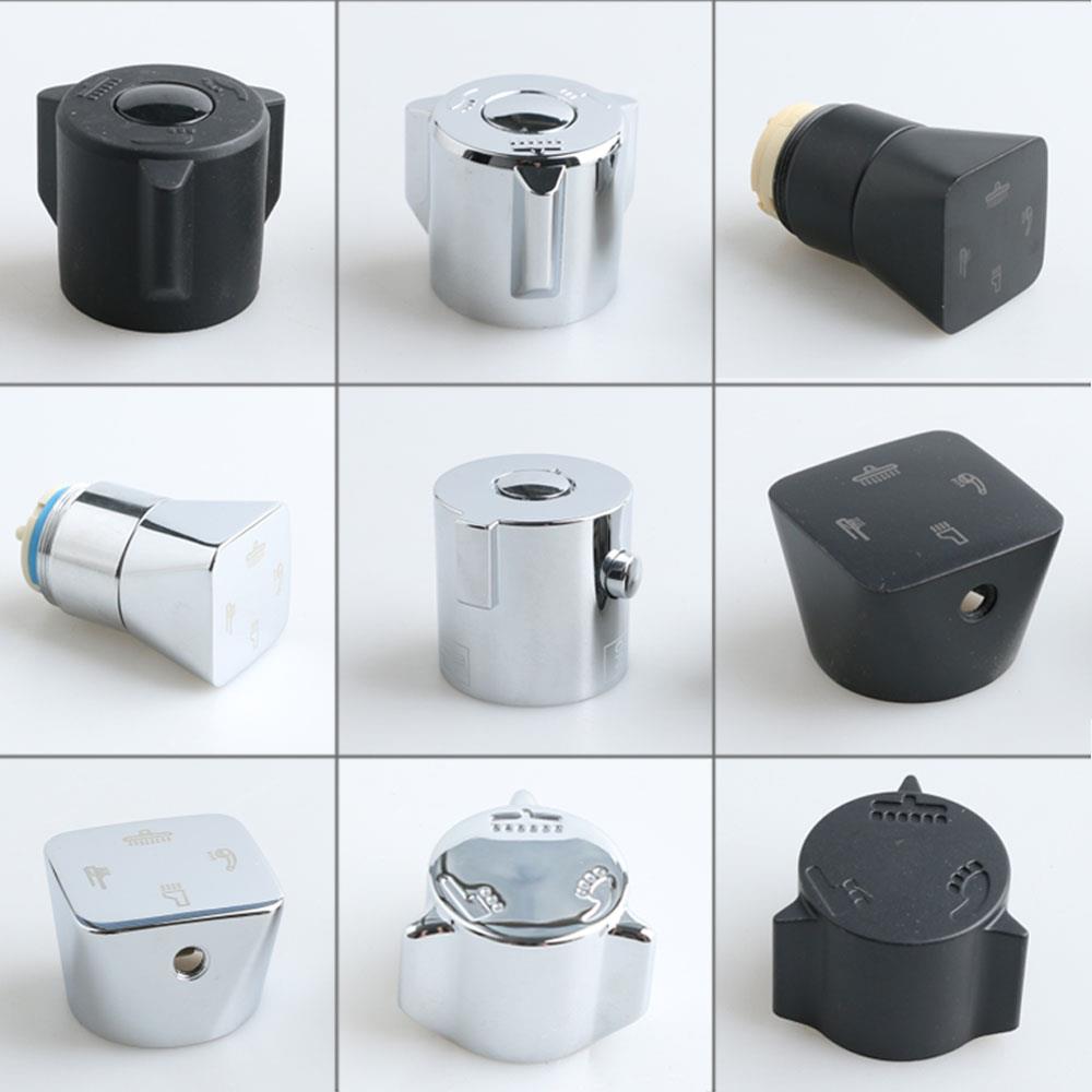 淋浴龙头维修配件四档分水器旋转开 关手柄 花洒混水阀阀芯转换器