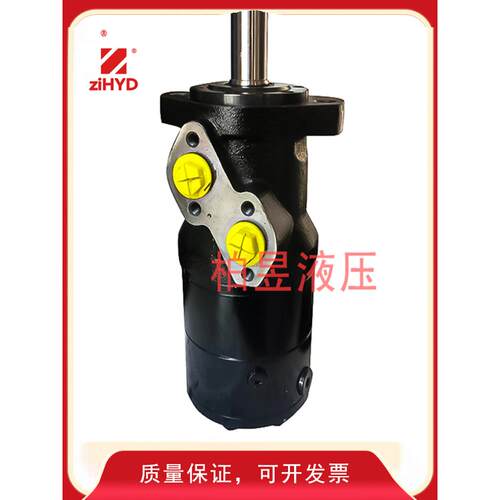 ziHYD摆线液压马达ZBMR-80/100/125/160/200250/315/400N带制动器