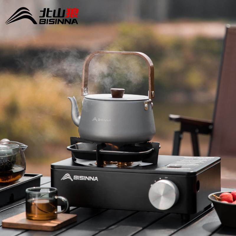 北山狼专用户外煮水壶野炊野营茶壶用品野外便携卡式炉茶具烧水壶