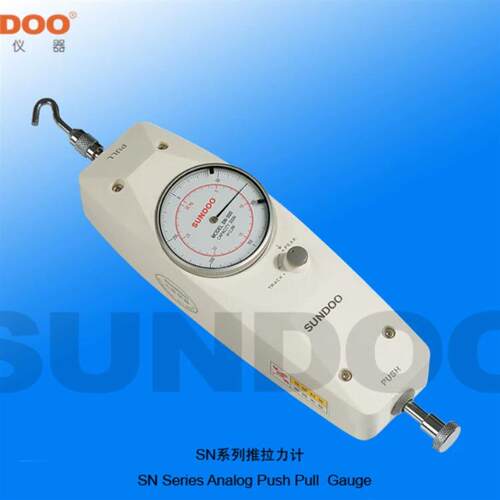 温州SUNDOO山度指针式推拉力计SN100/200/500N测力拉力仪
