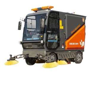 扫地车小区公园扫地车工厂车间用工业扫地机扫吸一体道路清扫车