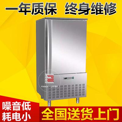 厂家供应FDS-10大容量商用食品-25℃低温速冻柜立式冷冻柜