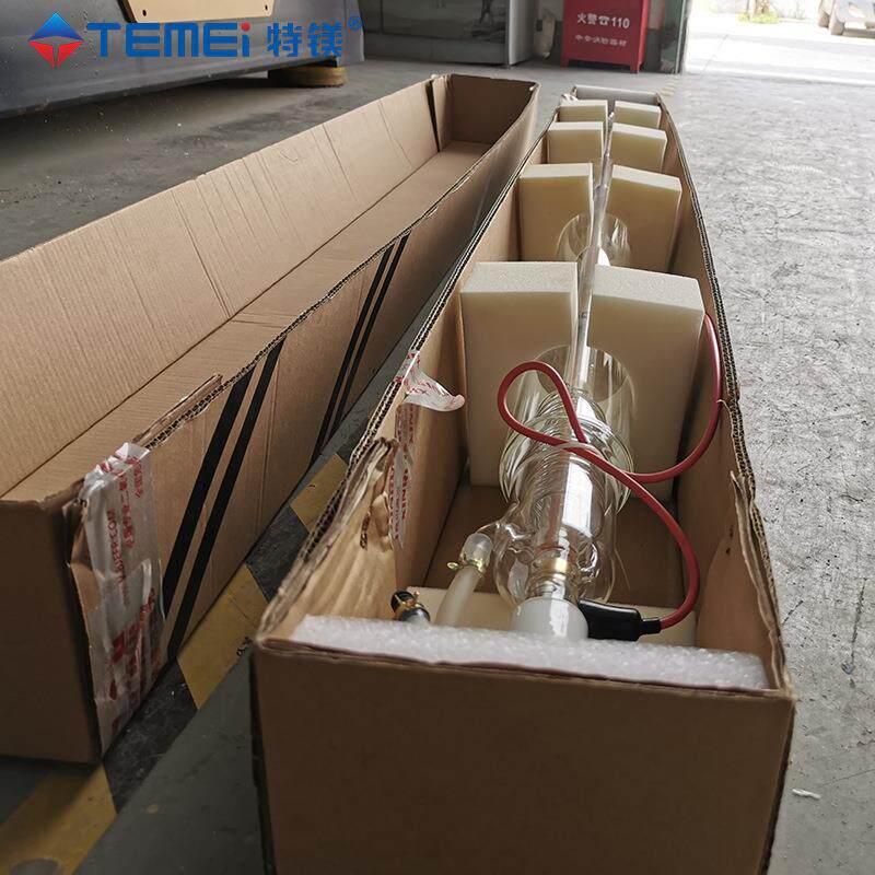 特镁激光管二氧化碳CO2激光切割机配件成都微巨激光器保修10个月