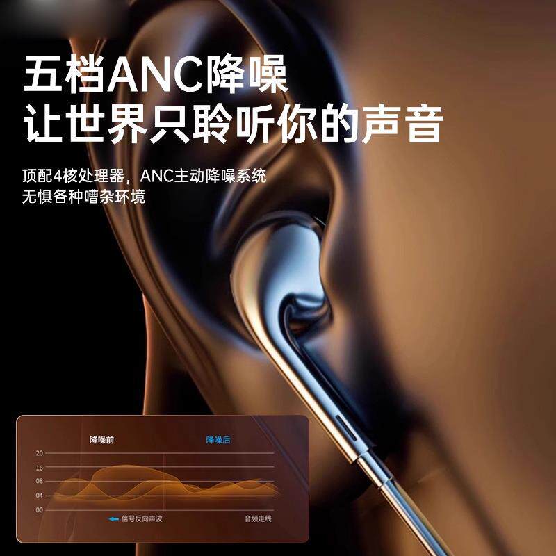 2025年新款O6自带声卡挂脖式无线麦克风高清拾音直播录制视频专用