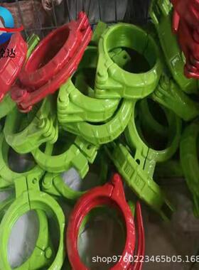 混凝土输送泵管连接固定DN125管卡 DN150锻造快速管卡