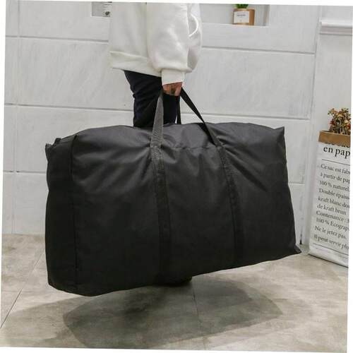 Unisex Thin Folding Luggage Bag Big Capacity Wearable Duffle