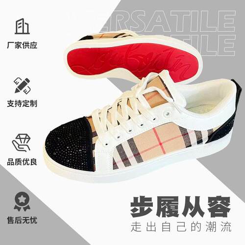 Low cut lace up sports shoelaces with rivets fashionable