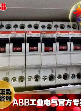 ABB微型断路器配电SN201-C10空气开关;10096024