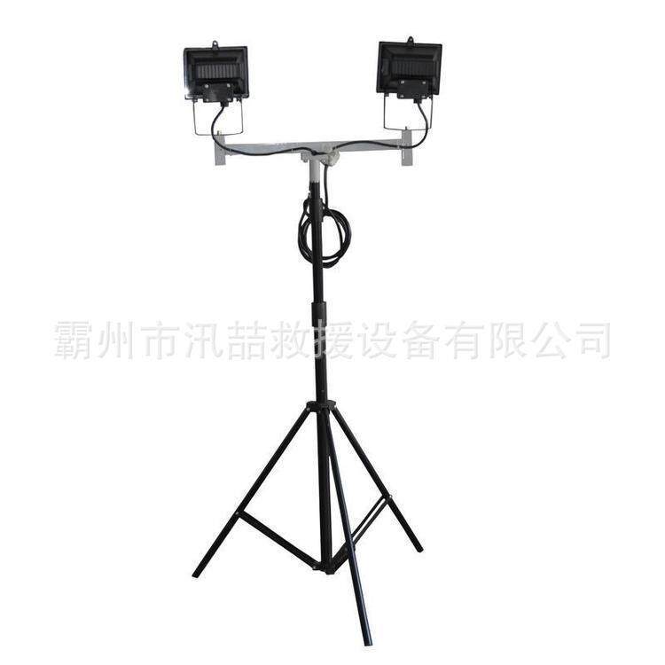 HSG6111便携式升降作业工作灯应急三脚架双头抢修大功率照明灯