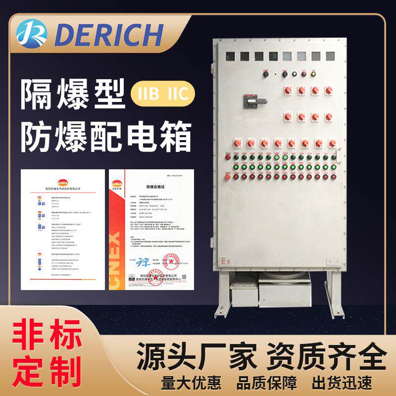 防爆配电箱接线定/制控制动力不锈钢照明仪表检修插座箱IIB正压柜