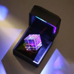 63HF Dichroic X Cubes Glass Prism Light Refractions Cubes