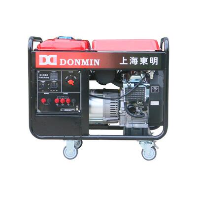 东明DONMIN单三相10kw便携式小型施工汽油发电机DMDS12000CXD